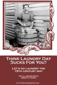 Laundry In Victorian Times: How to wash clothes – the 1877 way